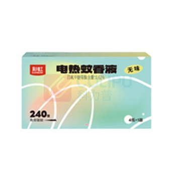 彩虹 CH 电热蚊香液无味驱蚊水加热器防蚊驱蚊液蚊香 FX5141 (45mL*4)+1直插器