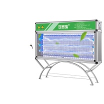 安赛瑞 商用灭蚊灯 8A00159 额定功率:65W 灯管:3*12W LED灯管 理论覆盖面积:290330㎡ 输入电压:220240V 50/60Hz 输出高压:25003500V 脚架高度:34cm 插地深度:33cm 三管增强款