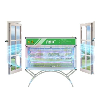 安赛瑞 商用灭蚊灯 8A00159 额定功率:65W 灯管:3*12W LED灯管 理论覆盖面积:290330㎡ 输入电压:220240V 50/60Hz 输出高压:25003500V 脚架高度:34cm 插地深度:33cm 三管增强款