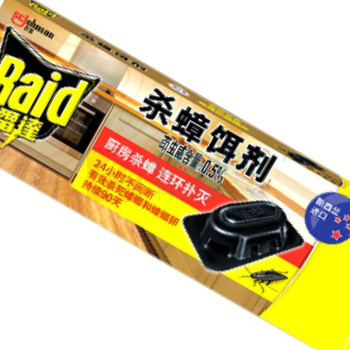 雷达 Raid 杀蟑饵剂 / 2.5g/片*(3+1)片/盒 24盒/箱