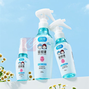 润本 RUNBEN 7%驱蚊脂防蚊 驱蚊水 驱防蚊喷雾花露水蚊香液 咬花露水 无香 220ml