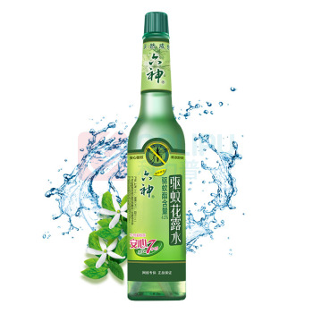 六神 经典玻璃瓶 驱蚊花露水 驱蚊 195ml