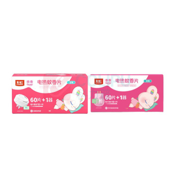 彩虹 电蚊香片 5001AK 60片+1加热器  乖乖系列无味