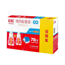 彩虹 电蚊香液套装 含36ml蚊香液*1瓶 23ml蚊香液*1瓶 加热器*1个 5155 