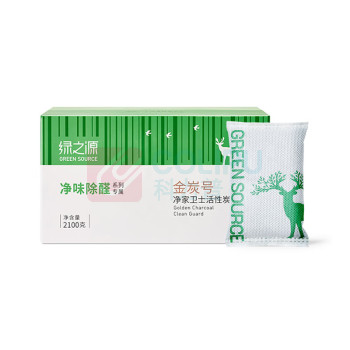 绿之源 GREEN SOURCE 金炭号净家卫士活性炭SE量贩装 Z-0651 2.1kg