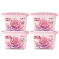绿之源 GREEN SOURCE 香氛除湿盒 Z-6930 玫瑰 235g*4盒