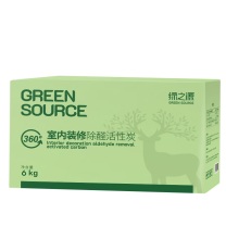 绿之源 GREEN SOURCE 活性炭 黑加金纳米矿晶 6000g