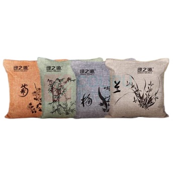 绿之源 GREEN SOURCE 梅兰竹菊活性炭包 Z-2818 500g*4袋/组