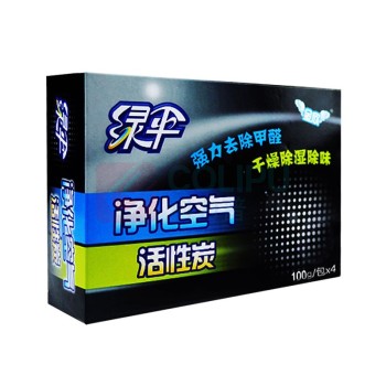 绿伞 净化空气活性炭 400g(100g*4包)/盒 20盒/箱