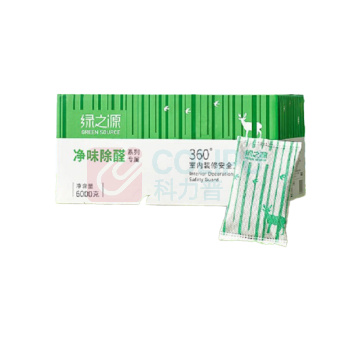 绿之源 GREEN SOURCE 除醛卫士活性炭 6kg(100g/包*60包)/盒 1盒/箱