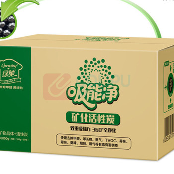 绿驰 活性炭 升级矿化活性炭包 6000g