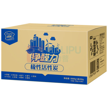 绿驰 净醛力极性活性炭 100g/包 62包/箱