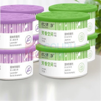 绿之源 GREEN SOURCE 固体芳香剂 茉莉+薰衣草 70g*8/组
