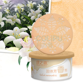 绿之源 GREEN SOURCE 固体芳香剂 薰衣草+幽香百合 70g*8盒/组