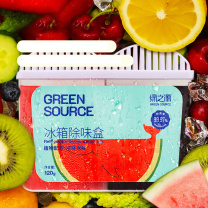 绿之源 GREEN SOURCE 冰箱除味盒 Z-6442 120g*2 ((西瓜+柠檬))