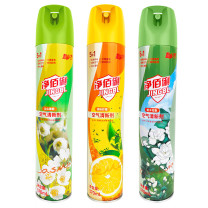 净佰俐 JINGBL 空气清新剂 柠檬+茉莉+栀子花香型 370ml 3瓶装
