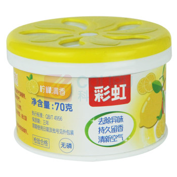 彩虹 CH 固体清香剂 柠檬香 78g/盒