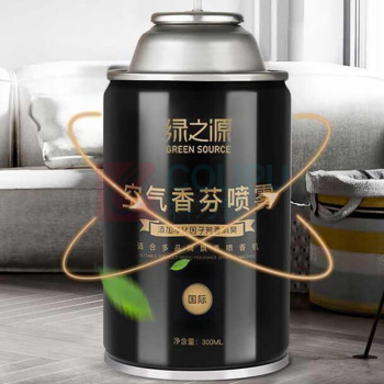 绿之源 GREEN SOURCE 空气香芬喷雾 Z-0890 300ml/瓶 国际【补充装】