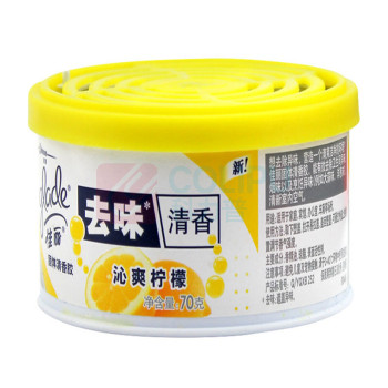 佳丽 固体芳香剂 (沁爽柠檬) 70g/盒 45盒/箱