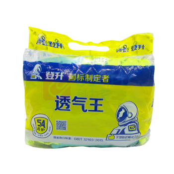 登升 透气王涤纶乳胶涂层手套 13针涤纶针织 989 12双/打 