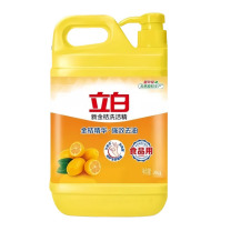 立白 新金桔洗洁精 2kg 大桶 食品用 除味去油腥 餐具净