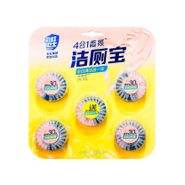 彩虹 CH 4合1香氛洁厕宝除菌率99.9%元气白桃味 R6201-3 (5个装)3板装