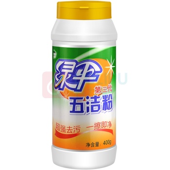 绿伞 五洁粉 400g/瓶 30瓶/箱