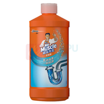 威猛先生 Mr Muscle 管道疏通剂 500g/瓶 12瓶/箱