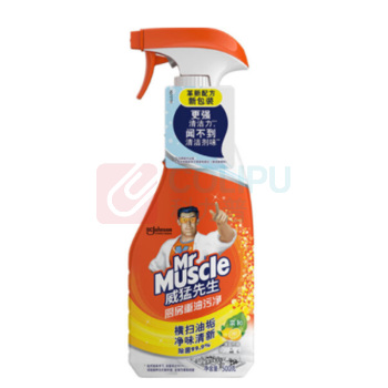 威猛先生 Mr Muscle 厨房重油污净 油烟净 (清爽柠檬) 500g/瓶 24瓶/箱