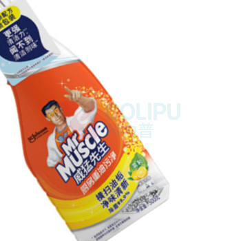 威猛先生 Mr Muscle 厨房重油污净 油烟净 (清爽柠檬) 500g/瓶 24瓶/箱