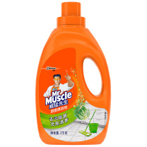 威猛先生 Mr Muscle 地面清洁剂 (草本) 2kg/瓶 6瓶/箱 新老包装交替发货
