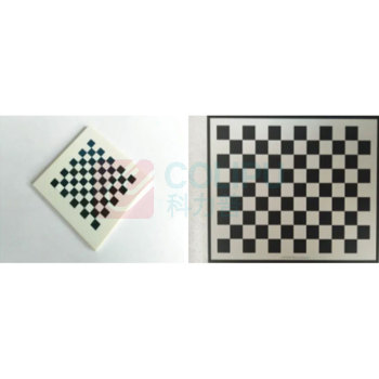 锘德维娅 标定板 陶瓷材质 尺寸30mm*30mm,OpenCV棋盘格制式，7*9角点阵列，格子长宽均为3mm 
