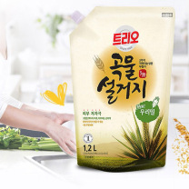 爱敬 洗洁精特里奥谷物米糠洗涤剂 米糠 1200ml 