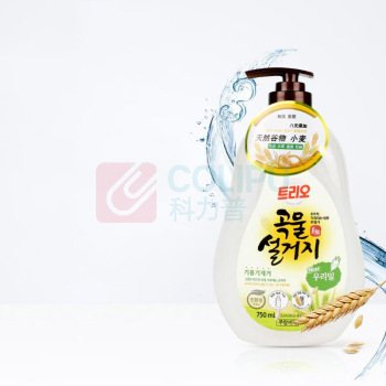 爱敬 洗洁精特里奥谷物米糠洗涤剂 米糠 1200ml 