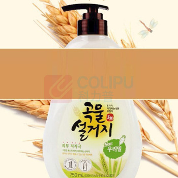 爱敬 洗洁精特里奥谷物米糠洗涤剂 米糠 1200ml 