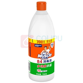 威猛先生 Mr Muscle 84消毒液 (清新花香) 700g/瓶 20瓶/箱