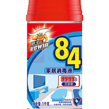 威王 VEWIN 84消毒液 (家居型) 1kg/瓶 12瓶/箱