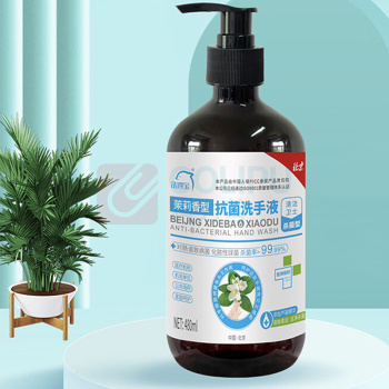 洗得宝 抗菌洗手液 480ml/瓶 茉莉花香抗菌水洗洗手液 (棕)