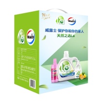 威露士 Walch 洗衣液3件套 ZS433 (威露士彩漂600g+内衣净300ml+La洗衣液3L)