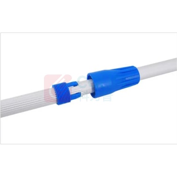 蓓尔蓝 玻璃清洁工具 GJ0130 单节杆1.2米三件套 (蓝白色) 擦窗户神器伸缩杆刮涂水器清洁套装