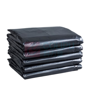 庄太太 手提式垃圾袋加厚背心带提手的特厚塑料 ZTT-ST-09 60*80cm 50个/包 (黑色)