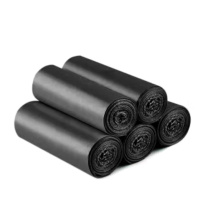 科力邦 Kelibang 垃圾袋 36*55cm/50只双面2丝 一次性塑料袋小号装有耳 商用物业背心式垃圾袋 KB1002
