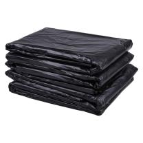 拓圣利 特厚平口垃圾袋 90cm*110cm 6丝 (黑色) 50个/包