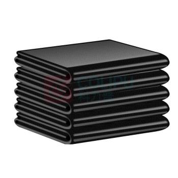 庄太太 平口垃圾袋 50*60/3.5丝 (黑色) 50只装