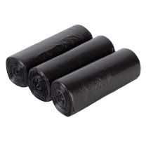 科力邦 Kelibang 一次性平口塑料垃圾袋 KB1002 50*60cm 3卷90只装 (黑色) 商用物业办公