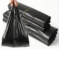 庄太太 垃圾袋 ZTT-JD001 40*60cm 100只/包 加厚黑色背心手提式 (黑色)