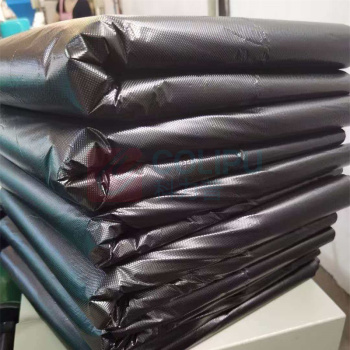 亚达 平口加厚黑色垃圾袋大号 100*120CM 500根/件