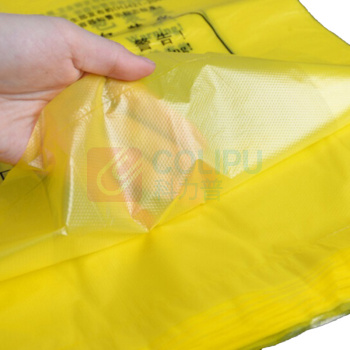 科力邦 Kelibang 医疗塑料袋垃圾袋 背心式 KB1005 60cm*70cm (黄色) 50只/包 40包/箱