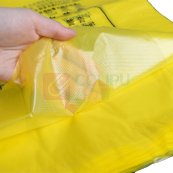 科力邦 Kelibang 医疗塑料袋垃圾袋 背心式 KB1005 80cm*90cm (黄色) 50只/包 30包/箱
