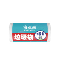 海亚森 HAIYASEN 加厚型垃圾袋 点断式 TK-8013 60cm*80cm 1.3s (白色) 15只/卷 50卷/箱